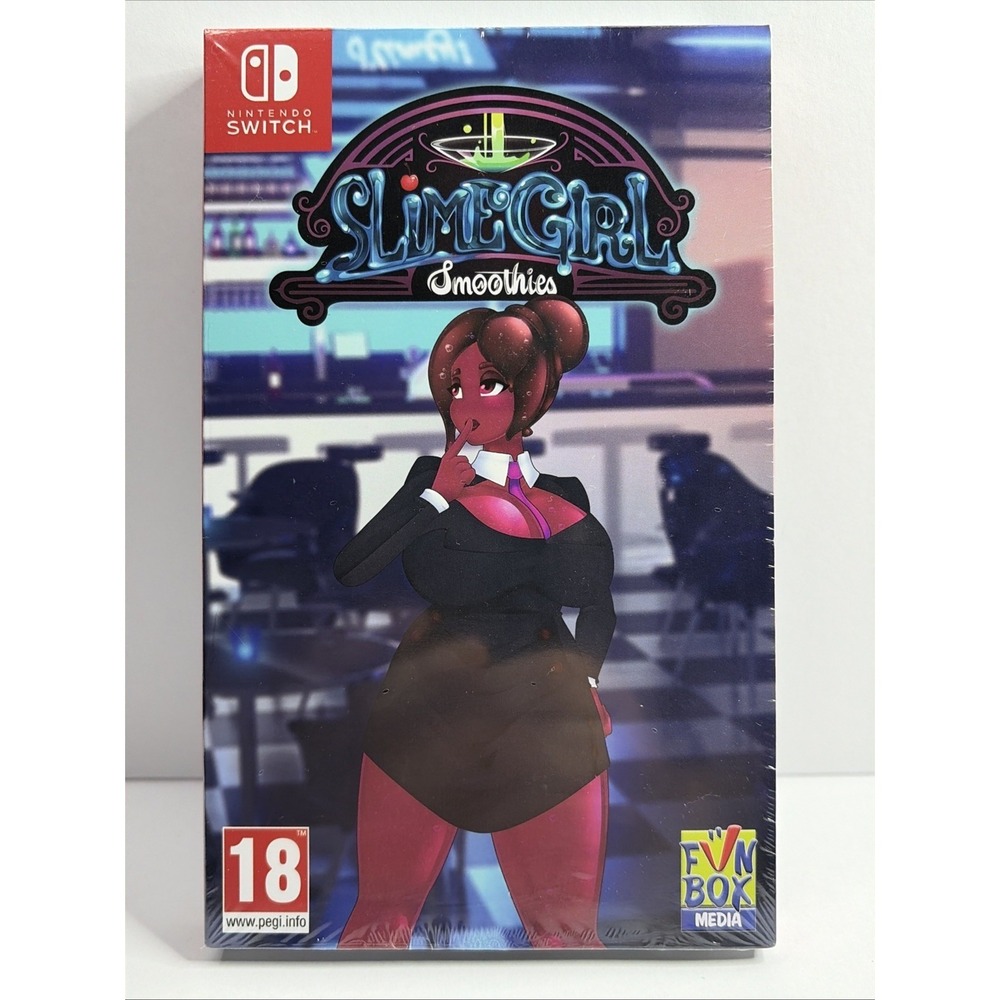 Slime Girls Smoothies Nintendo Switch PAL Region Free Art Cards Puzzle Game NEW